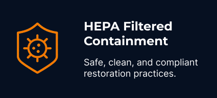HEPA Filtered Containment